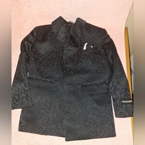 Boys Black Suit Jacket and Pants